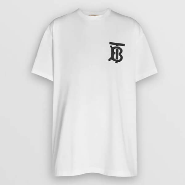 バーバリー Tシャツ コピー∞∞ Burberry ∞∞  モノグラム motif cotton Tシャツ☆80174731