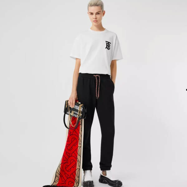 バーバリー Tシャツ コピー∞∞ Burberry ∞∞  モノグラム motif cotton Tシャツ☆80174731