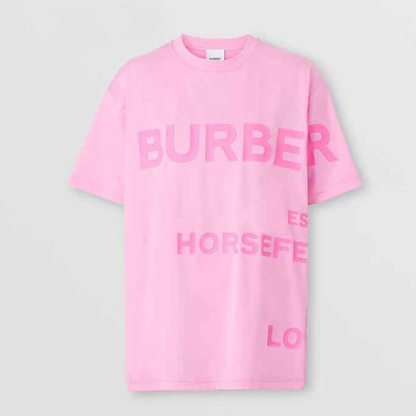 肌触り最高な バーバリー ホースフェリー オーバーサイズ Tシャツ 偽物 80546521