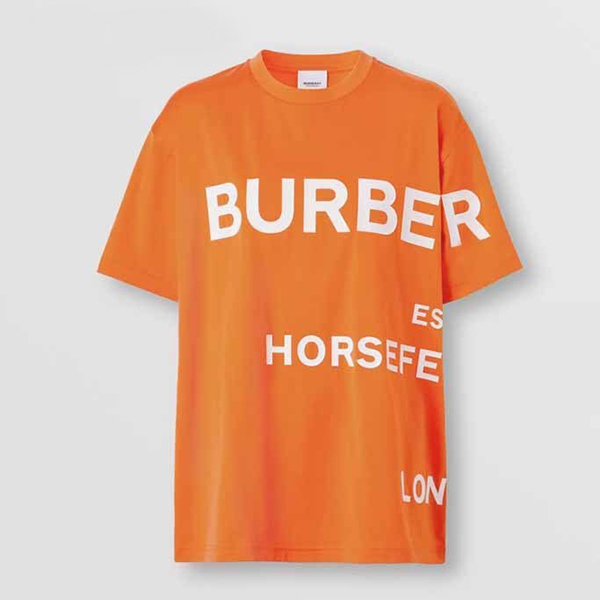 肌触り最高な バーバリー ホースフェリー オーバーサイズ Tシャツ 偽物 80546521