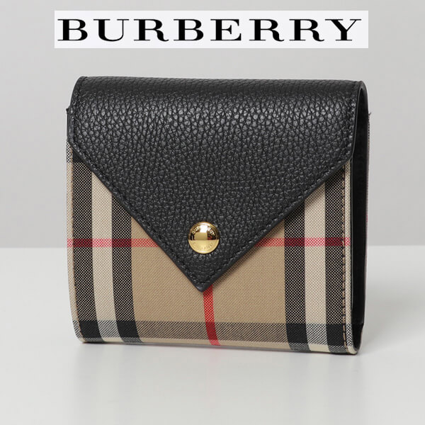 バーバリー ミニ財布 偽物 BURBERRY 二つ折り財布 8026116 LILA