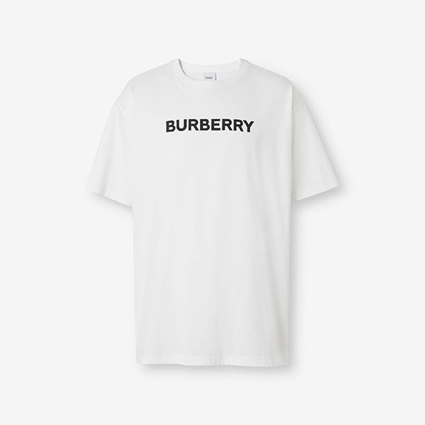 追跡付き発送バーバリー ロゴプリントコットンジャージーTシャツ 偽物 6色 80553071