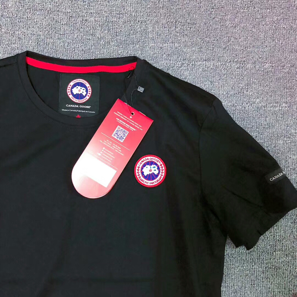 カナダグース Tシャツスーパーコピー CANADA GOOSE 春夏ポロシャツ【黑】