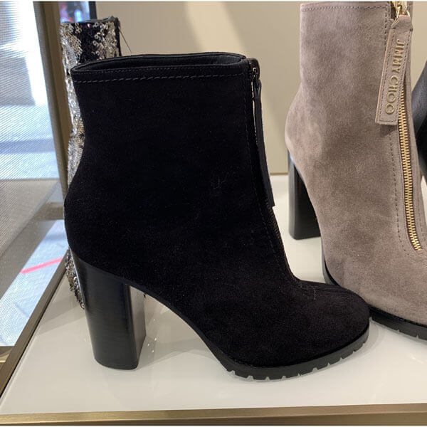 ジミー チュウ 偽物 スニーカー 破格☆サイズ限定ロゴ付ブーティ Brayden95 Jimmy Choo