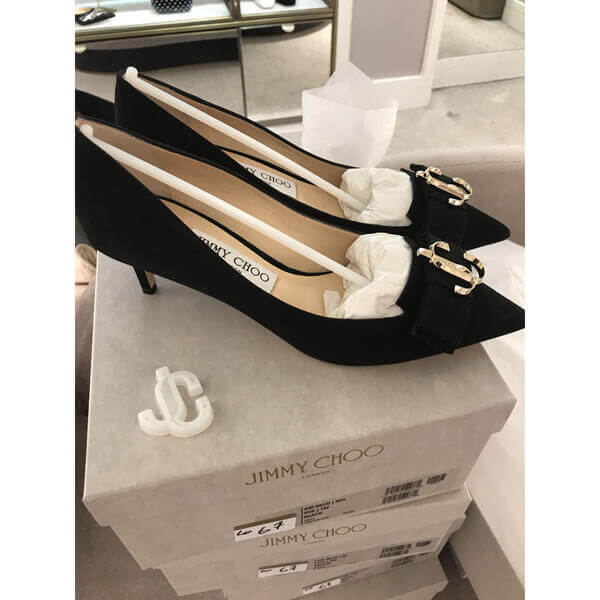 ジミー チュウ 偽物 ハイヒール (VIP セールで完売確実)上品JC付きARI50/Black