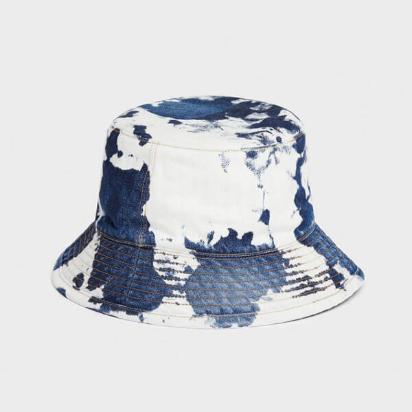 ​セリーヌ キャップ コピー 21SS/新作◇バケットハット ブリーチデニム 2AUD2651M.08CB