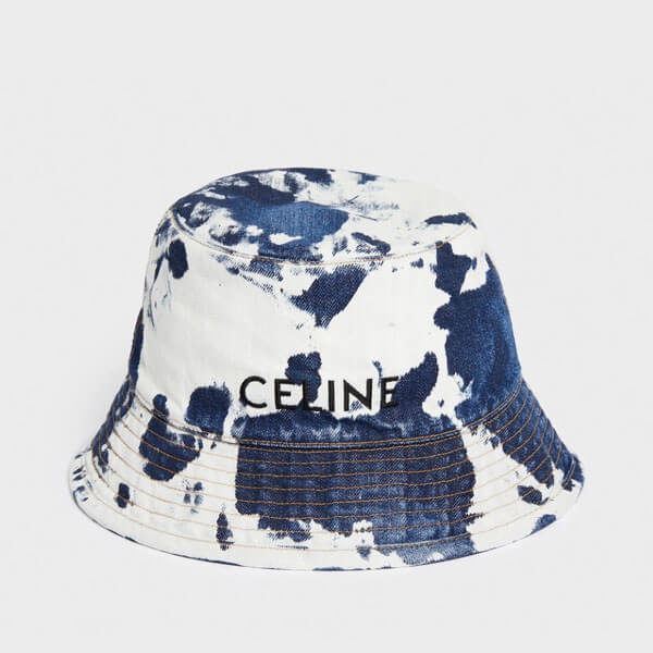 ​セリーヌ キャップ コピー 21SS/新作◇バケットハット ブリーチデニム 2AUD2651M.08CB