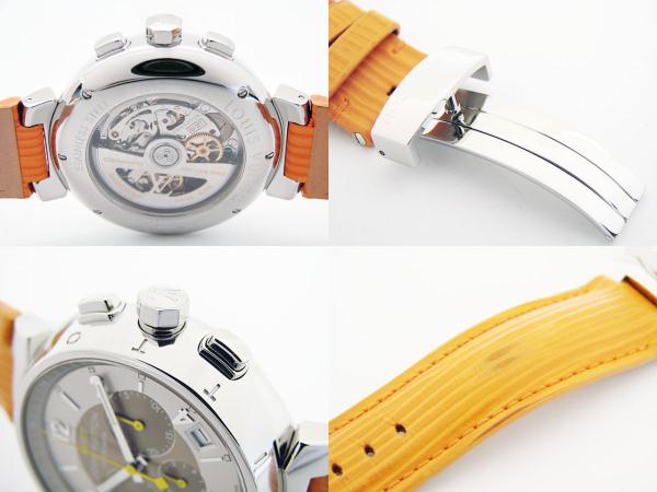ルイヴィトン タンブール LV277 Q1142 エルプリメロ クロノグラフ