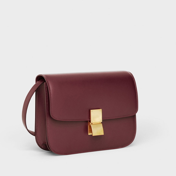 セリーヌスーパーコピー ミディアム クラシック BURGUNDY 19年春夏 189173DLS.28BD