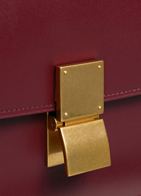 セリーヌスーパーコピー ミディアム クラシック BURGUNDY 19年春夏 189173DLS.28BD