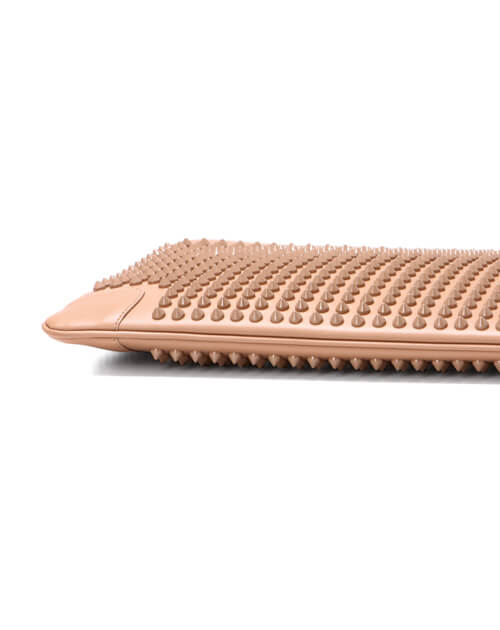 クリスチャン ルブタンコピー 14/15年秋冬新作カーフスキン　ショルダー付 クラッチバッグLOUBIPOSH CLUTCH CALF PARIS/SPIKES 3120508 BG4W