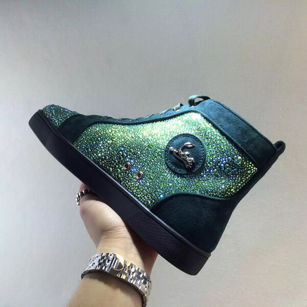 16新作 LOUBOUTIN ルブタンコピー LOUIS STRASS ルイス メンズスニーカ 3100592E019