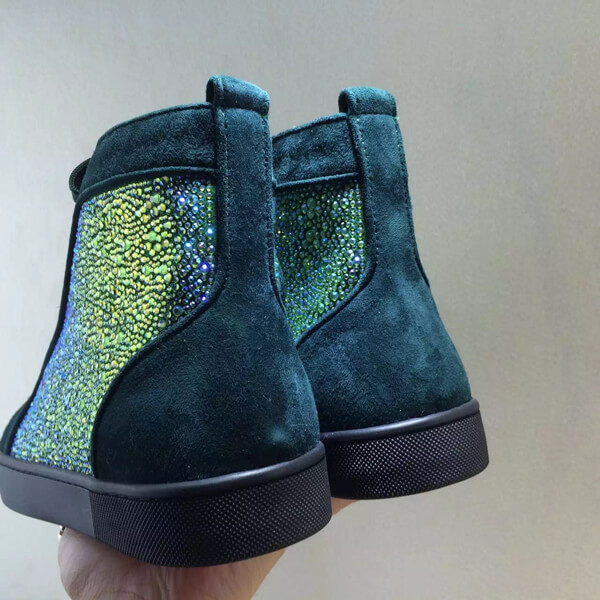 16新作 LOUBOUTIN ルブタンコピー LOUIS STRASS ルイス メンズスニーカ 3100592E019