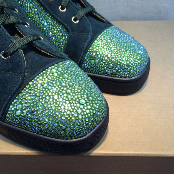 16新作 LOUBOUTIN ルブタンコピー LOUIS STRASS ルイス メンズスニーカ 3100592E019