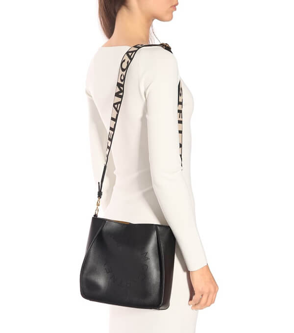 ステラマッカートニースーパーコピー STELLA MCCARTNEY クロスボディ バッグ ロゴ ブラック 557906W99231000