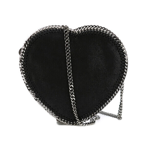 ステラ マッカートニー 偽物 バッグ【STELLA MCCARTNEY】Falabella ハート クロスボディ バッグ