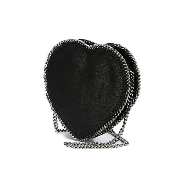 ステラ マッカートニー 偽物 バッグ【STELLA MCCARTNEY】Falabella ハート クロスボディ バッグ