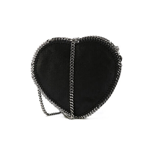 ステラ マッカートニー 偽物 バッグ【STELLA MCCARTNEY】Falabella ハート クロスボディ バッグ