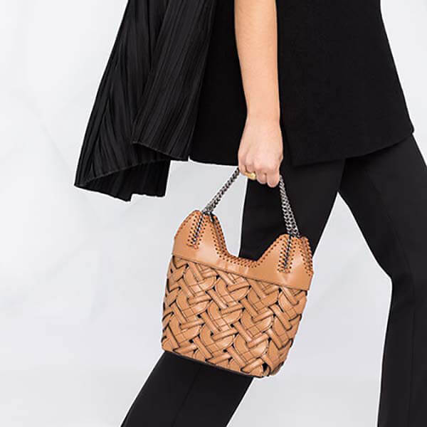ステラ マッカートニー 偽物 バッグ Stella McCartney ウーブン ハンドバッグ