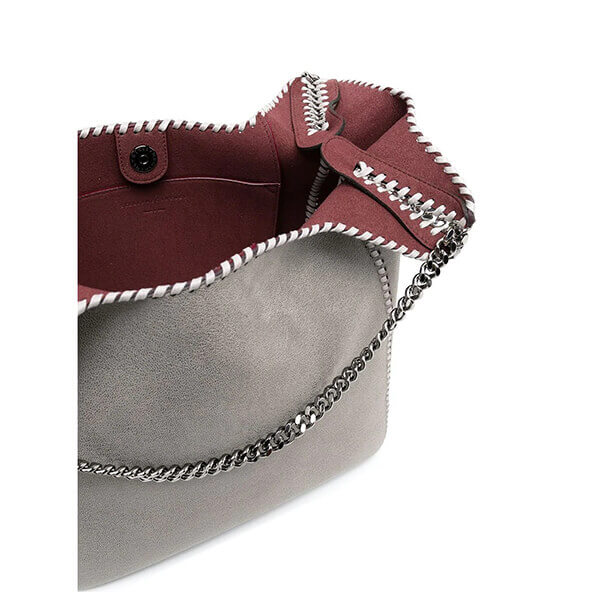 ステラ マッカートニー 偽物 バッグ Falabella フェイクレザー チェーンハンドル ラージトートバッグ