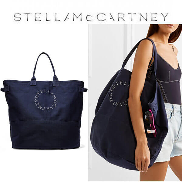 最新作★ステラ マッカートニー 偽物 バッグ Stella McCartney★コットンキャンバスバッグ