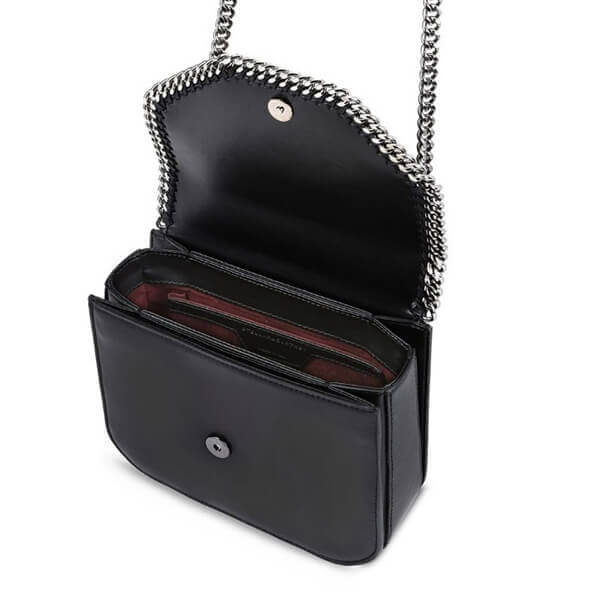 ステラ マッカートニー 偽物 バッグ【Stella McCartney】Falabella Box Crossbody ブラック