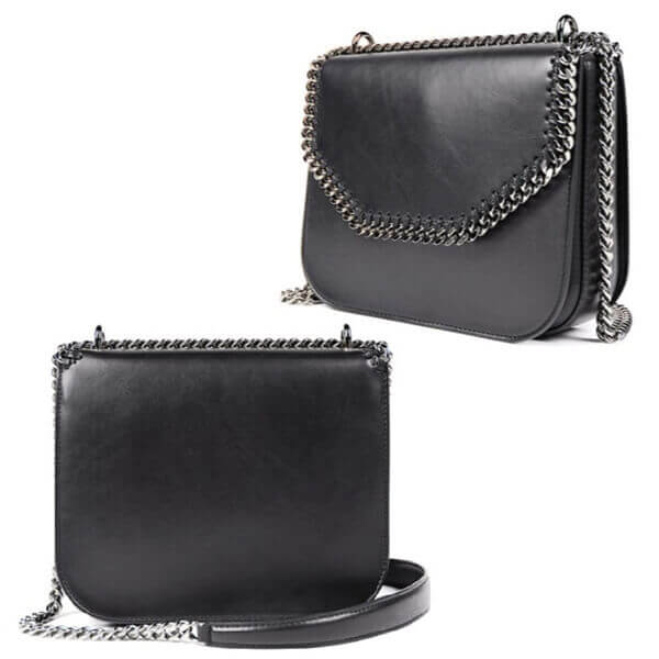 ステラ マッカートニー 偽物 バッグ【Stella McCartney】Falabella Box Crossbody ブラック
