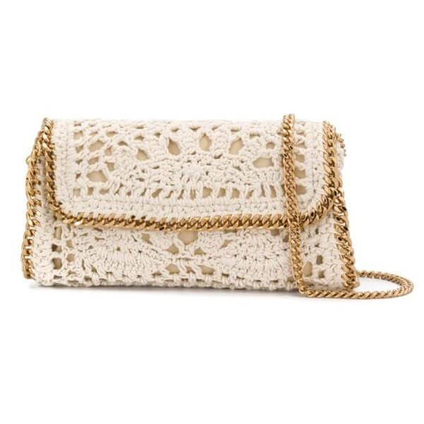 ステラ マッカートニー 偽物 バッグ【Stella McCartney】Falabella Crochet Shoulder Bag