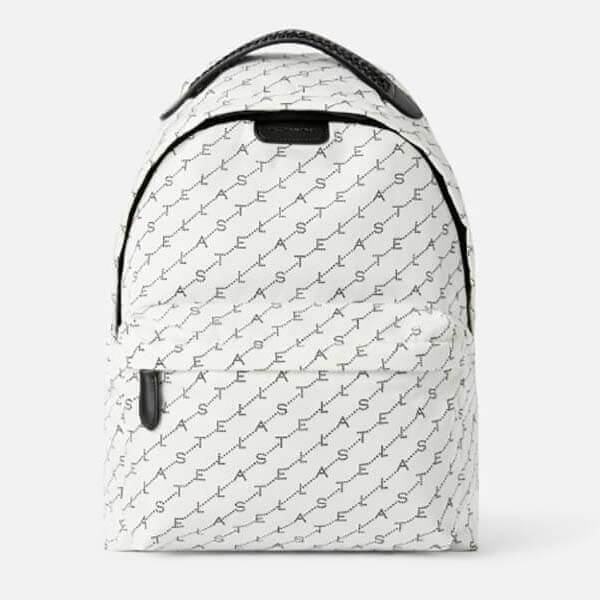 ステラ マッカートニー 偽物 バッグ Stella McCartney★ Falabella バックパック モノグラム white