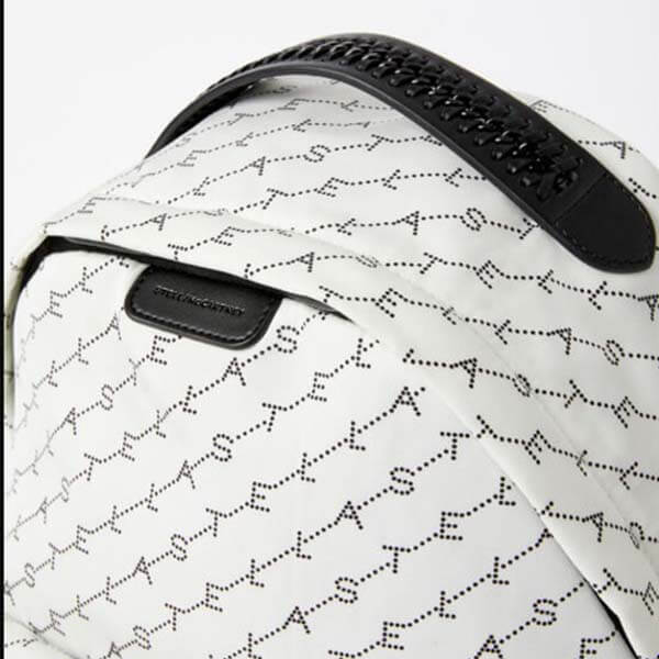 ステラ マッカートニー 偽物 バッグ Stella McCartney★ Falabella バックパック モノグラム white