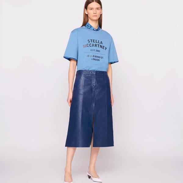 【ステラマッカートニー Tシャツ 偽物】23 OBS オーガニックコットンTシャツ 601849SMP861000