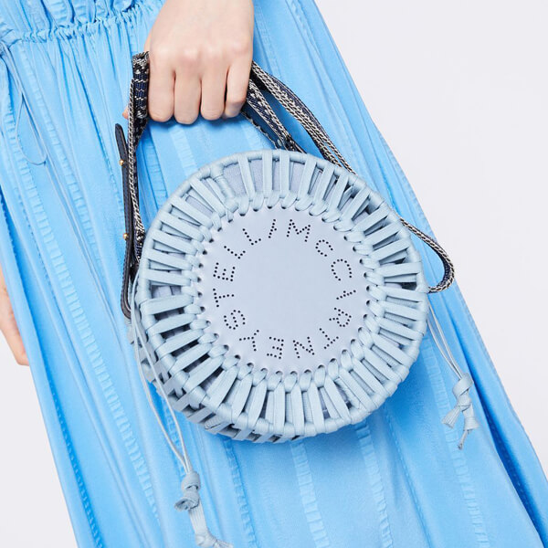 Stella McCartney★ステラマッカートニー コピー 新しい丸カゴ ロゴ サークル バッグ ハードタイプの円形バッグ