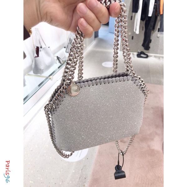 ステラマッカートニー ショルダーバッグ コピー 新作[Stella McCartney]ミニ ファラベラ ラメ 700109W87268101