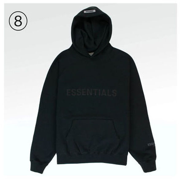 fog essentials タグ 偽物 パーカー エッセンシャル偽物 FEAR OF GOD フーディー 9色