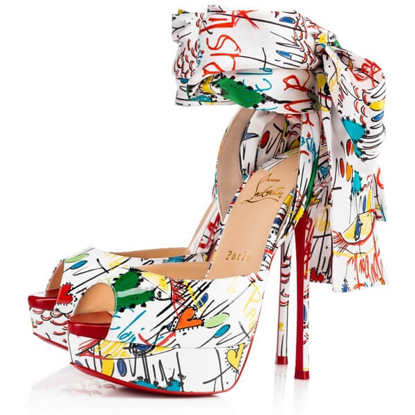 18SS未入荷☆CHRISTIAN LOUBOUTIN クリスチャンルブタンスーパーコピー ☆リボンパンプスもPOPに Jersey Vamp