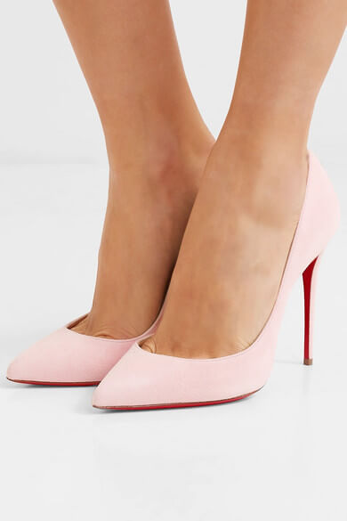 18SS 新作大人気クリスチャン ルブタンコピー CHRISTIAN LOUBOUTIN★PIGALLE FOLLIES 100 SUEDE PUMPS