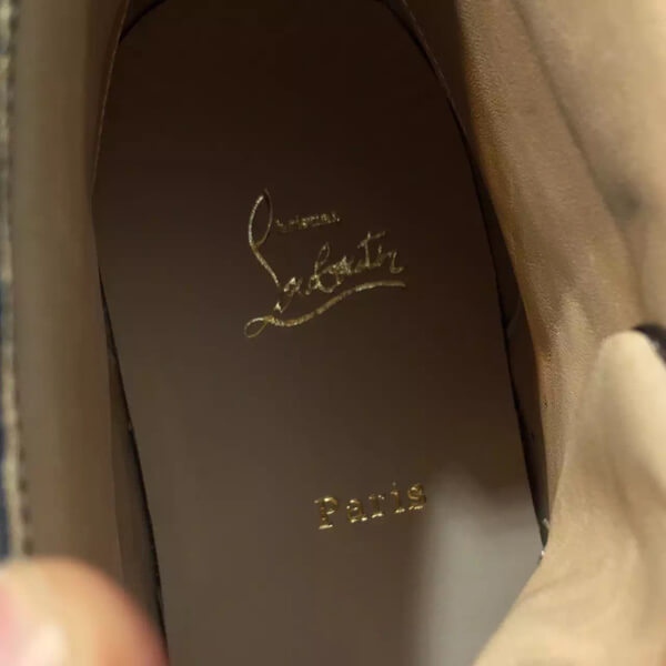 AW15新作☆クリスチャン ルブタンコピー★Christian Louboutin Louis シルバー スパイクスニーカー