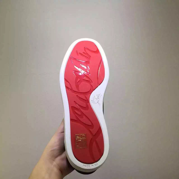 クリスチャン ルブタンスニーカーコピー スリッポンスパイク デニム Christian Louboutin Louis SS16新作