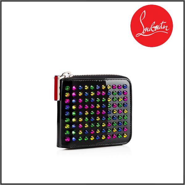 Christian Louboutin 18SS クリスチャン ルブタンスーパーコピー★パネットーネZIPコンパクト財布 1165050B105