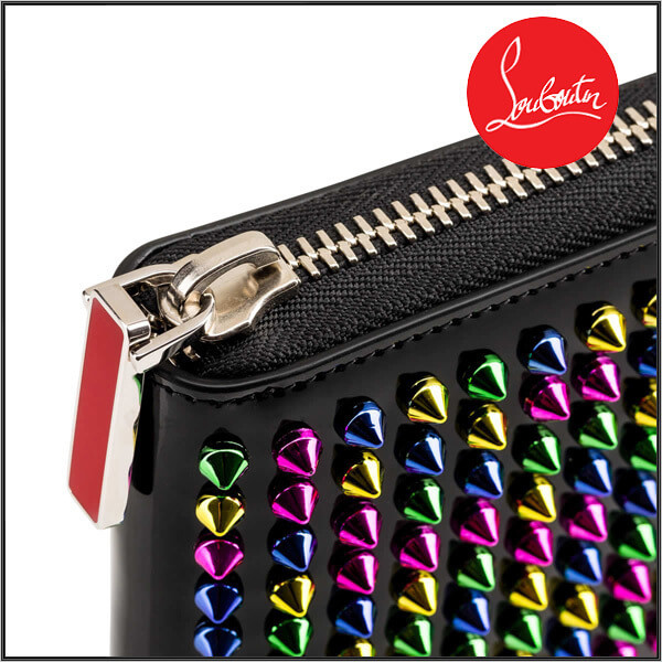Christian Louboutin 18SS クリスチャン ルブタンスーパーコピー★パネットーネZIPコンパクト財布 1165050B105