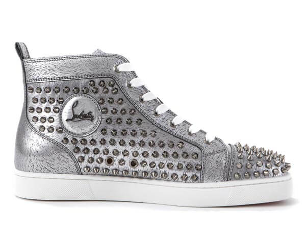 クリスチャン ルブタンコピー Christian Louboutin 16SS LOUIS FLAT LAMINATO ANIMAL/SPIKES 11 60153 S014