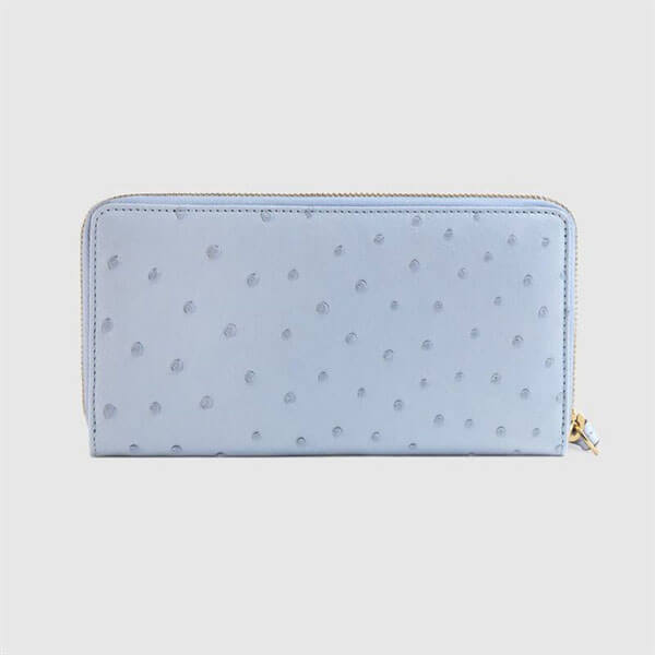 20SS新作 グッチ 長財布 コピー GGマーモント オーストリッチ ジップ長財布 456117 EY00G 3926