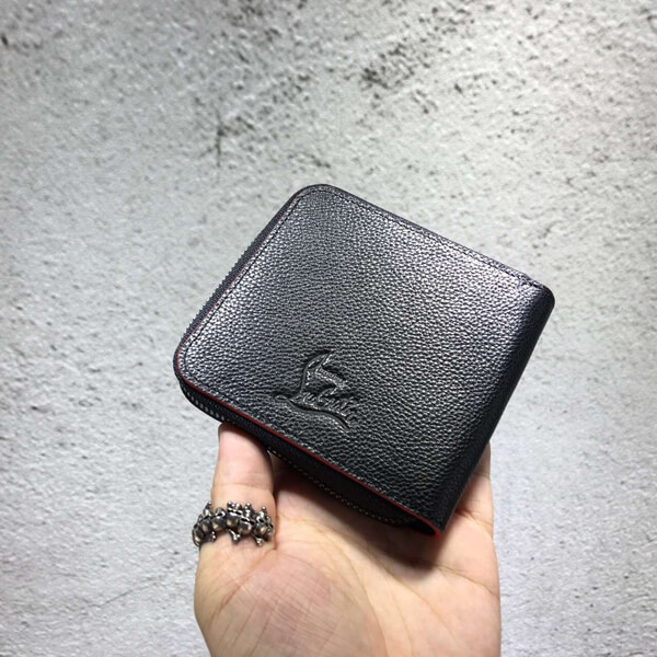 16/17AW新作 TOPセラー賞受賞┃クリスチャン ルブタン コピー Christian Louboutin┃Panettone spikes leather wallet