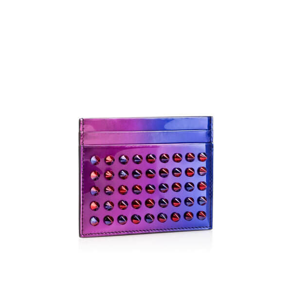 クリスチャン ルブタン カードケースコピー Christian Louboutin★キオススカラベ子牛革カードケース