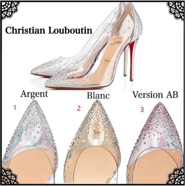 ルブタン パンプス 偽物 VIPセール★ Christian Louboutin★degrastrass クリスチャン ルブタン パンプス ヒール 100mm