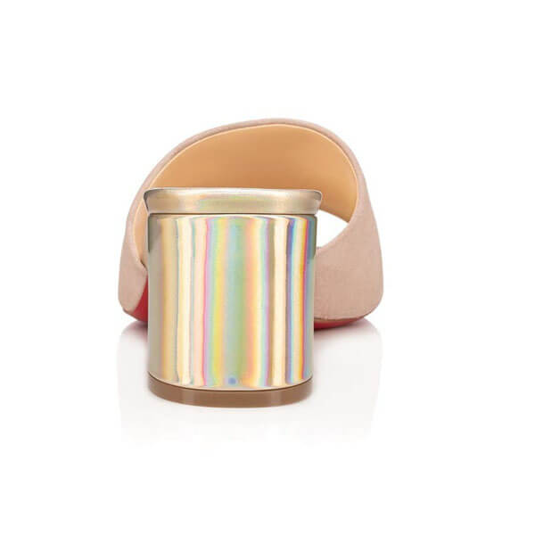 未入荷★ルブタン ミュール コピー Christian Louboutin Dear Home 55 mm ミュール ピンク