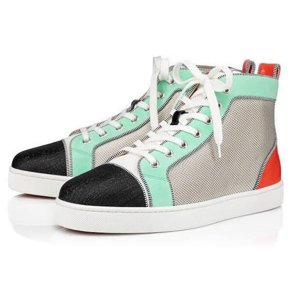 ルブタン スニーカー 偽物 VIPセール ★ Christian Louboutin Louis Spikes 2 Orlato ★ スニーカー 3190915CM47
