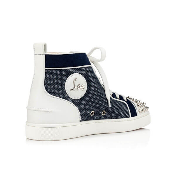 SS20☆ルブタン スニーカー 偽物☆Christian Louboutin Lou Spikes Orlato ハイカットスニーカー