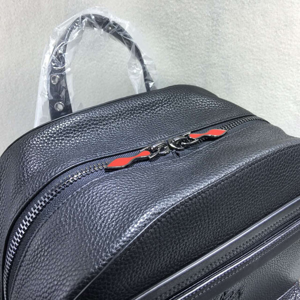 16新作 VIPセール★ルブタンコピー★☆ALIOSHA Backpack☆CALF RANCH ブラック