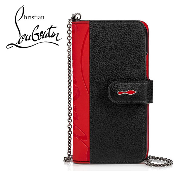 【日本未入荷】クリスチャン ルブタン 手帳型iphoneケース コピー Christian Louboutin 1205083H358